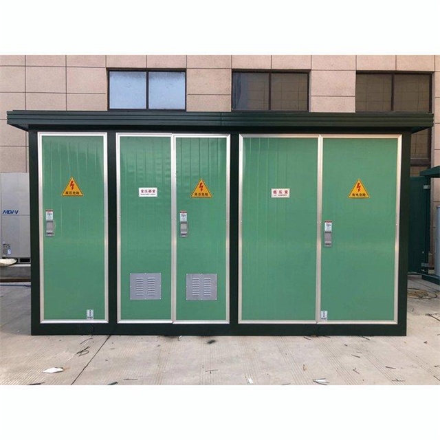天全1600KVA欧式箱式变压器